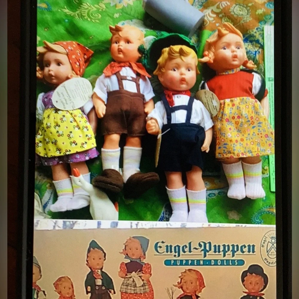 🧸VINTAGE Paper Dolls 1960’s Kay,Dixie, Dot & Millie AMAZING WARDROBE LOT